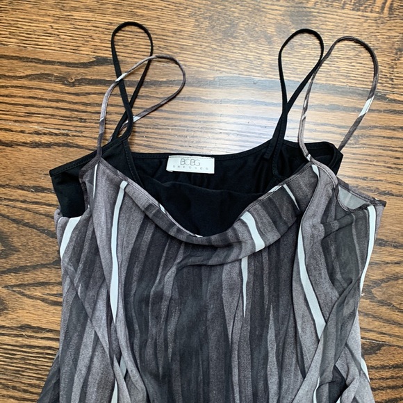 BCBG Slip Dress with Two Layers - Picture 2 of 4